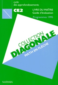 Annie Llombart et Jean-Luc Brégeon - Maths En Fleche Ce2. Livre Du Maitre, Guide D'Evaluation, Programmes 1995.