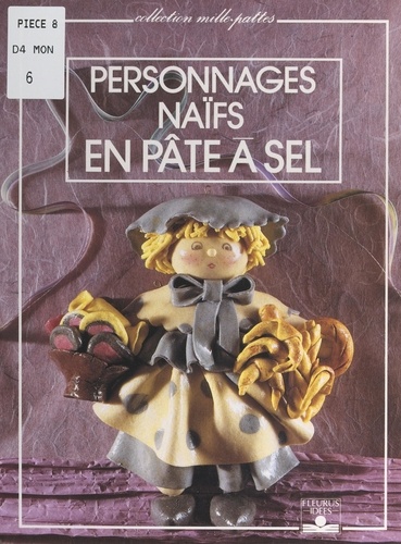 Personnages naïfs en pâte à sel