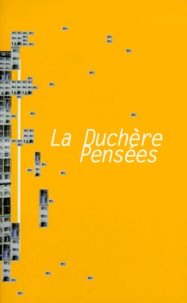 Annie Schwartz - La Duchère pensées.