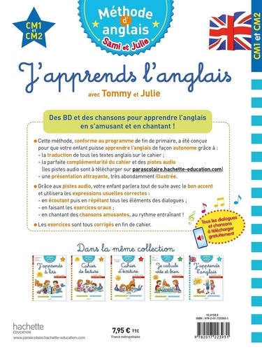 J'apprends l'anglais avec Tommy et Julie CM1 et CM2