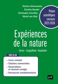 Expériences de la nature. Verne, Canguihem, Haushofer