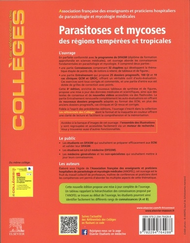 Parasitoses et mycoses des régions tempérées et tropicales 6e édition