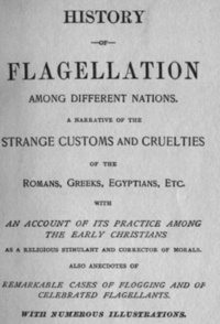 Anon Anonymous - History of Flagellation.