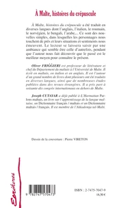 A malte, histoires du crepuscule