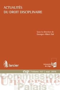  Anonyme - Actualités du droit disciplinaire.