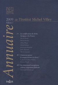  Anonyme - Annuaire de l'Institut Michel Villey - Volume 1, 2009.