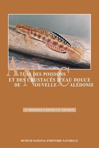 Anonyme - Atlas des poissons et des crustacés d'eau douce de Nouvelle Calédonie.