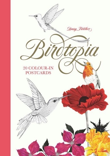  Anonyme - Birdtopia 20 colour-in postcards.