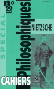 Anonyme - Cahiers philosophiques N° 90 spécial Mars 2002 : Nietzsche.