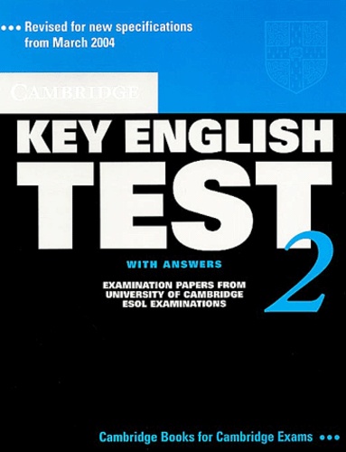  Anonyme - Cambridge Key English Test 2 - With Answers.