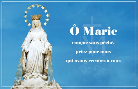 Anonyme - Carte Notre-Dame de la médaille miraculeuse par lot de 20.