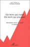  Anonyme - Ces mots qui tuent, ces mots qui soignent. - Harcèlement moral au travail et hypnose.