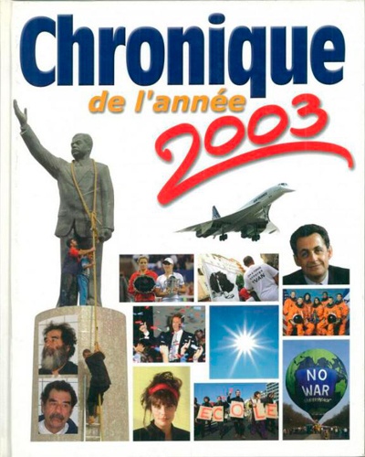 Chronique de l'année 2003
