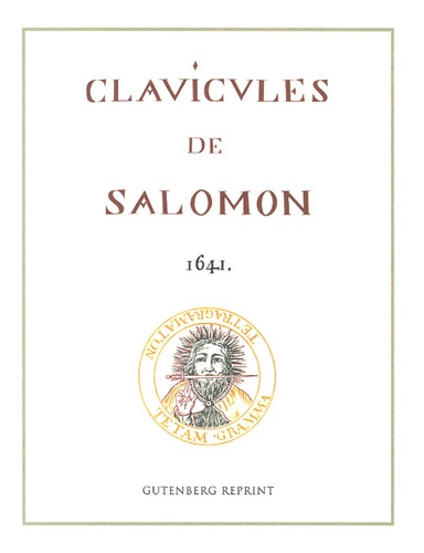 Clavicules de Salomon - 1641 de Anonyme - Livre - Decitre