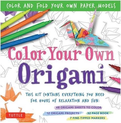 Anonyme - Color your own origami kit.