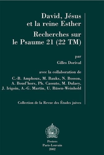  Anonyme - David, Jésus et la reine Esther - Recherches sur la Psaume 21 (22TM).