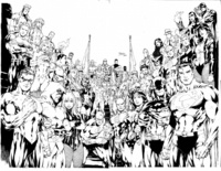  Anonyme - DC : poster géant à colorier.