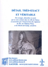 Détail très-exact et véritable