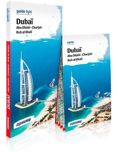 Dubaï. Abu Dhabi, Charjah, Rub al Khali  avec 1 Plan détachable