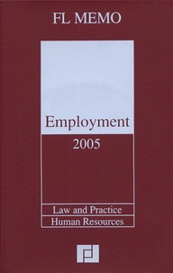  Anonyme - Employment  2005 en anglais. 1 Cédérom