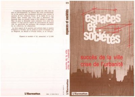  Anonyme - Espaces Et Societes.