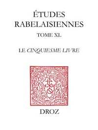 Etudes rabelaisiennes
