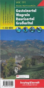 Gasteiner Tal- Wagrain 1/50 000
