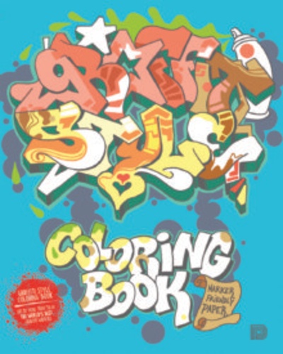  Anonyme - Graffiti Style Coloring Book.