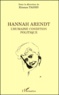  Anonyme - Hannah Arendt. - L'humaine condition politique.