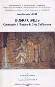  Anonyme - Homo civilis : contribution à l'histoire du code civil français.