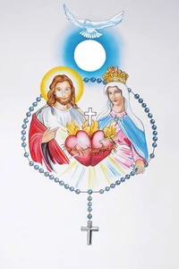 Image-prière aux coeurs unis