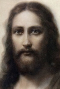  Anonyme - Image visage de Jésus - Par lot de 20.