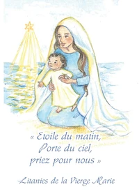 Images saintes "Etoile du matin" par lot de 10