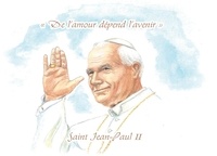  Anonyme - Images saintes "Jean-Paul II" par lot de dix.
