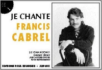 Je Chante Francis Cabrel