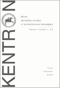 Kentron Volume 16 Fascicule 1-2/2000
