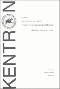 Kentron Volume 17 Fascicule 2 2001