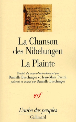  Anonyme - La Chanson Des Nibelungen. La Plainte.