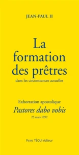 La Formation Des Pretres Dans Les Circonstances Actuelles