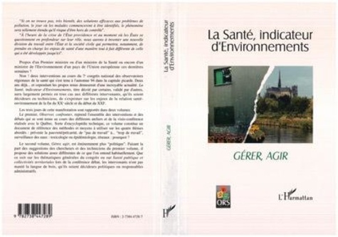  Anonyme - La Sante Indicateur D'Environnement Gerer Agir.