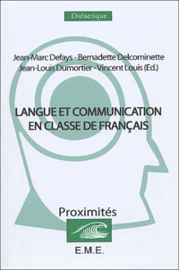  Anonyme - Langue et communication en classe de français. - Convergences didactiques en langue maternelle, langue seconde et langue étrangère.