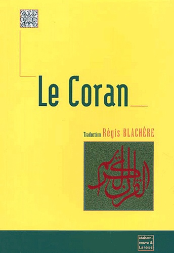 Anonyme - Le Coran. Al-Qor'An.