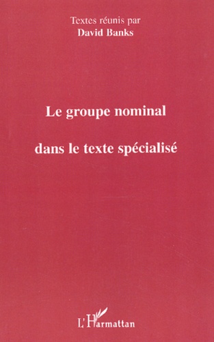  Anonyme - Le Groupe Nominal Dans Le Texte Specialise.
