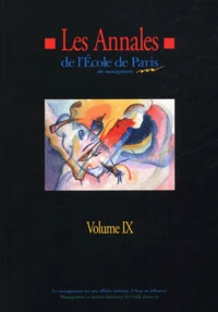 Les Annales de l'Ecole de Paris du management