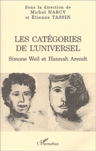  Anonyme - Les catégories de l'universel. - Simone Weil et Hannah Arendt.