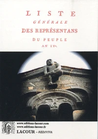 Liste générale des représentans du peuple composant le corps législatif