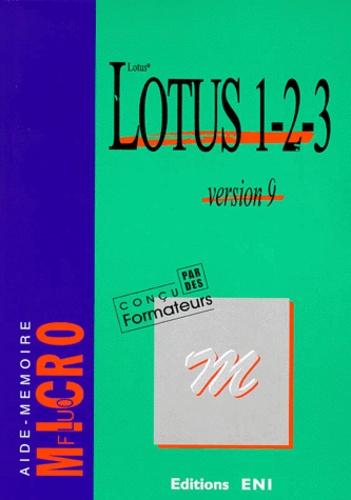  Anonyme - Lotus 1-2-3. Version 9.