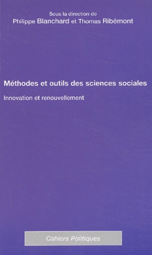  Anonyme - Methodes Et Outils Des Sciences Sociales. Innovation Et Renouvellement.