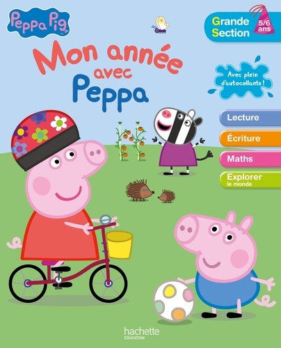  Anonyme - Mon année avec Peppa Pig - GS 5/6 ans.