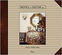  Anonyme - Notes on decor, etc. - Paul Fortune.